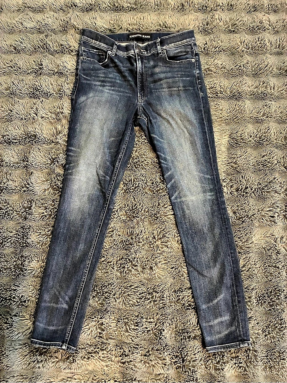 Express Legging High Rise Jeans Blue Jeans Waist 10R